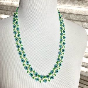Handmade beaded necklace
